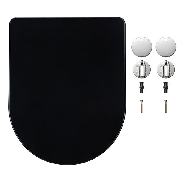 Abattant WC thermodur ultra fin noir