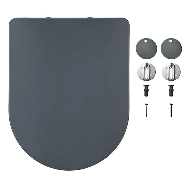 Abattant WC thermodur ultra fin anthracite