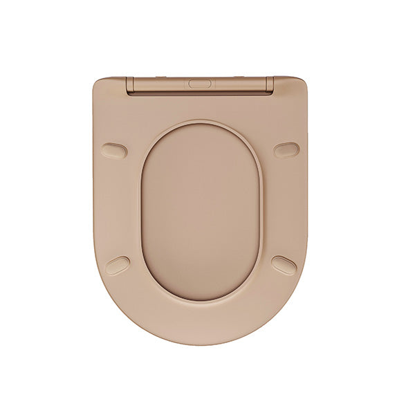 Abattant WC thermodur ultra fin taupe