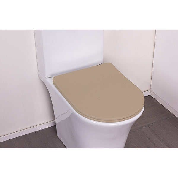 Abattant WC thermodur ultra fin taupe