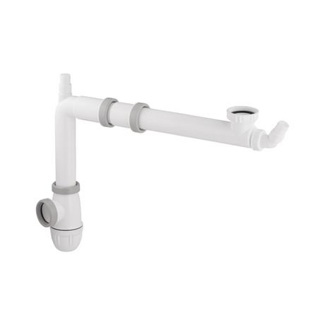 Tubulure gain de place sous évier connexion rapide