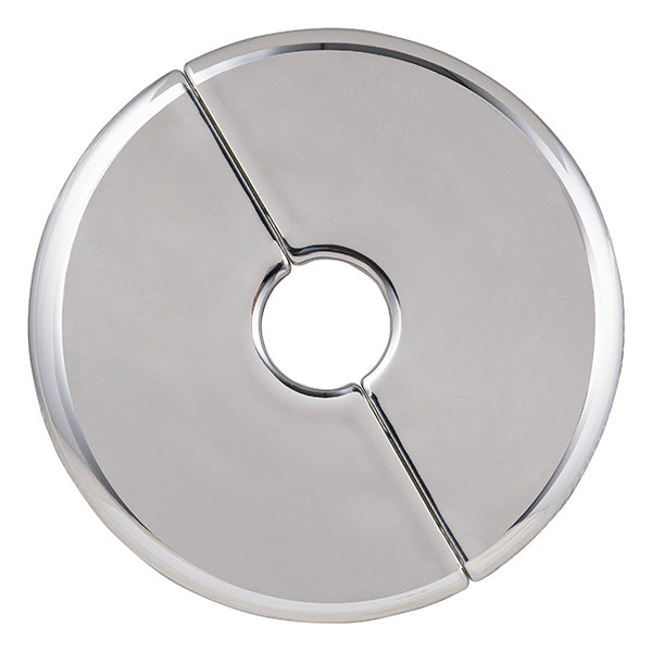 Rosace ronde a agrafes chromé