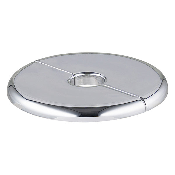 Rosace ronde a agrafes chromé