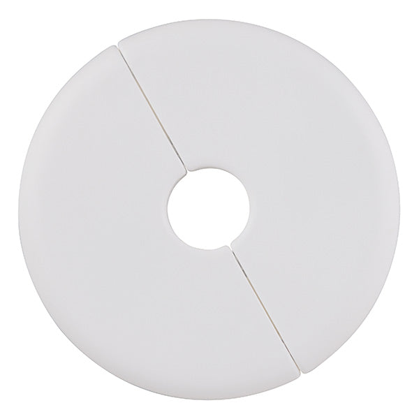 Rosace ronde a agrafes blanc