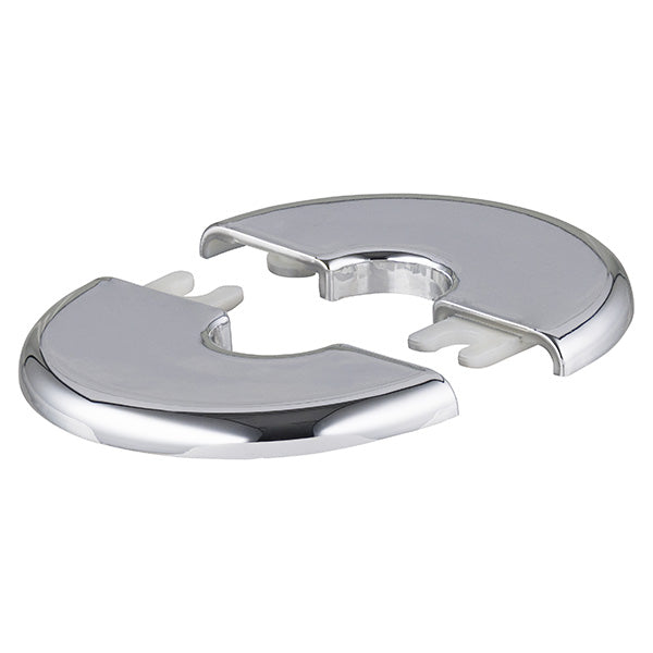 Rosace ronde a agrafes chromé