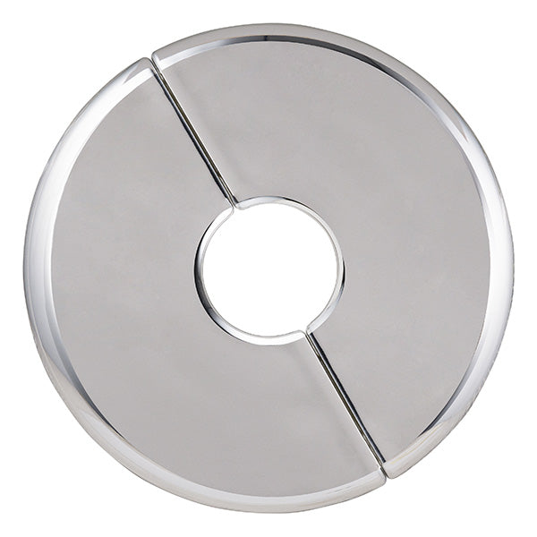 Rosace ronde a agrafes chromé
