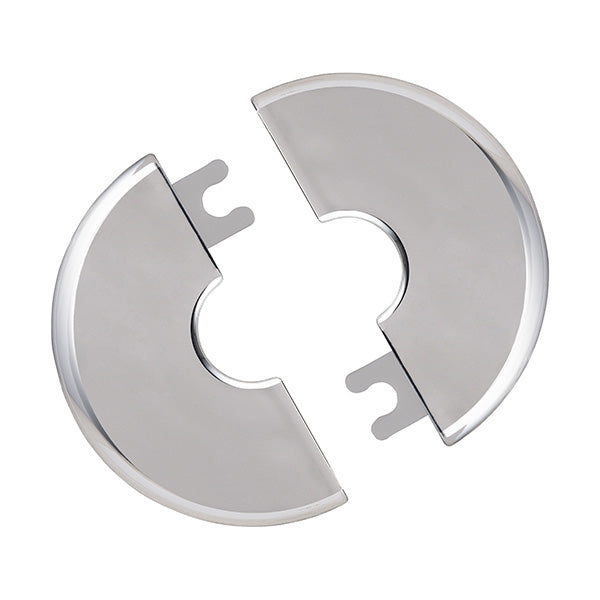 Rosace ronde a agrafes chromé