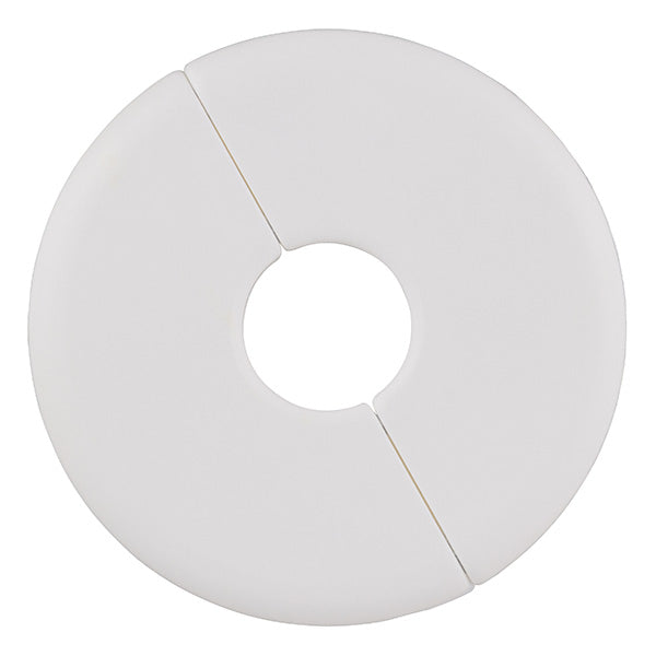 Rosace ronde a agrafes blanc