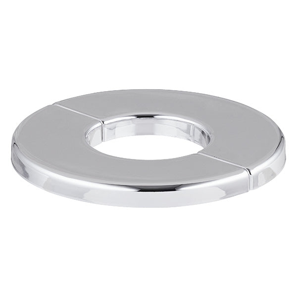 Rosace ronde a agrafes chromé