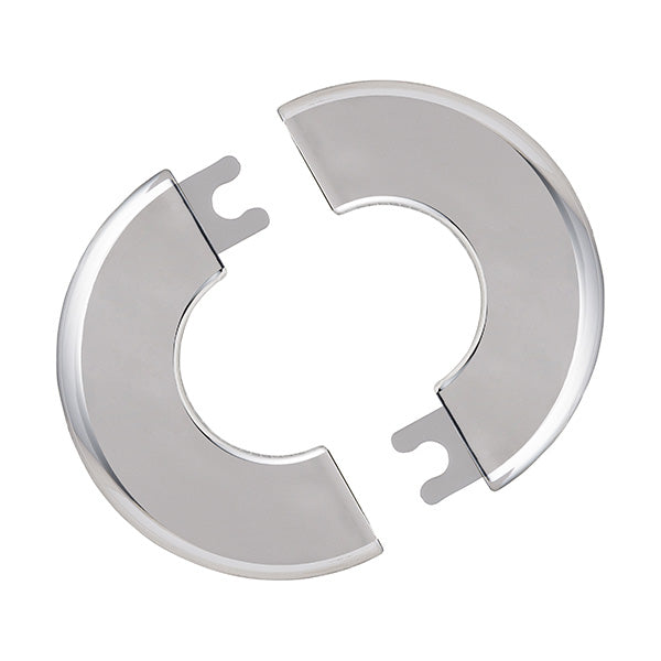 Rosace ronde a agrafes chromé