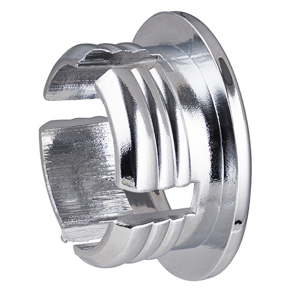 Enjoliveur de trop-plein de lavabo Ø24 mm chromé