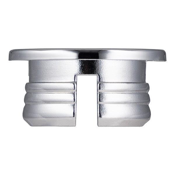 Enjoliveur de trop-plein de lavabo Ø24 mm chromé