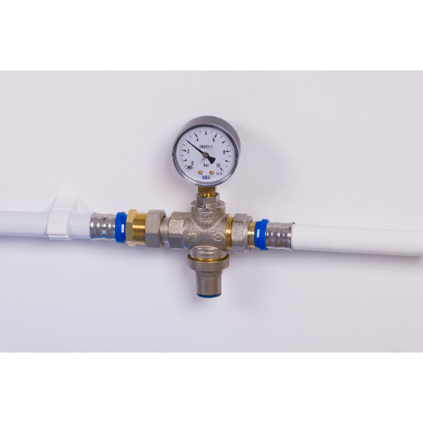 Installation réducteur de pression chauffe eau