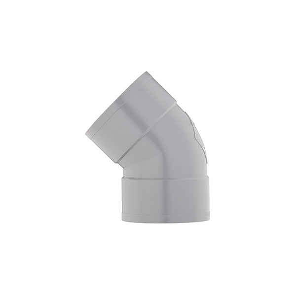 Coude PVC 45° femelle femelle Ø40