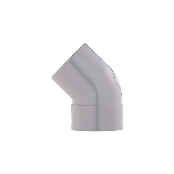 Coude PVC 45° mâle femelle Ø40
