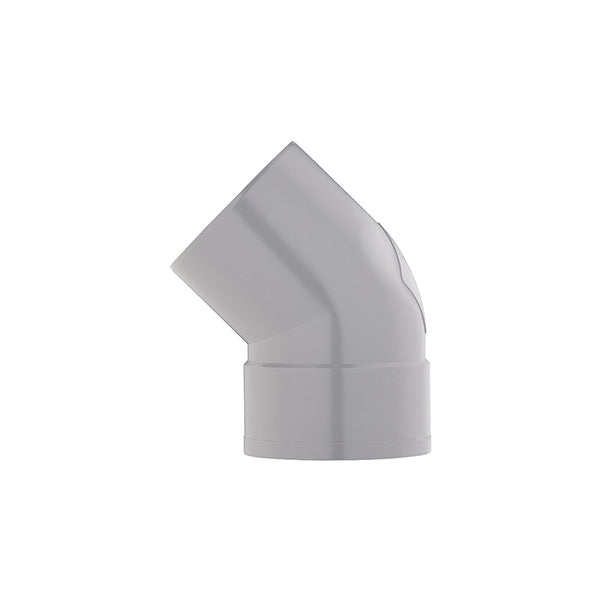 Coude PVC 45° mâle femelle Ø50