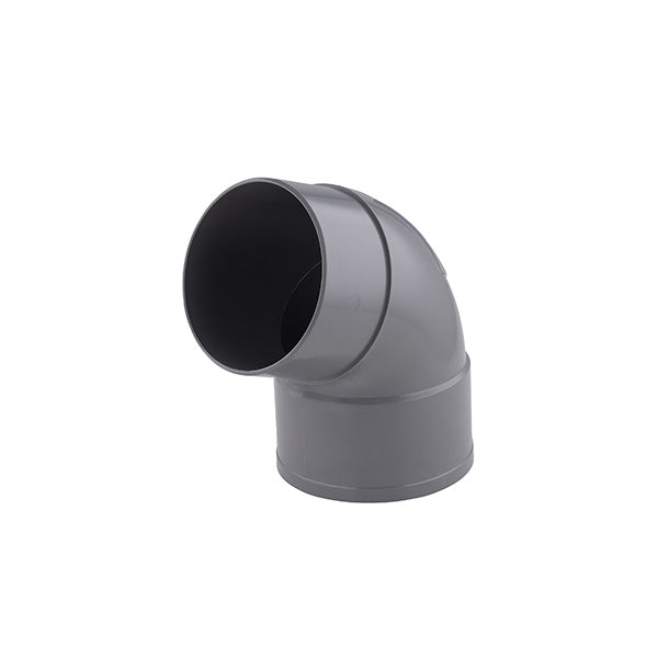 Coude PVC 67° mâle femelle Ø125