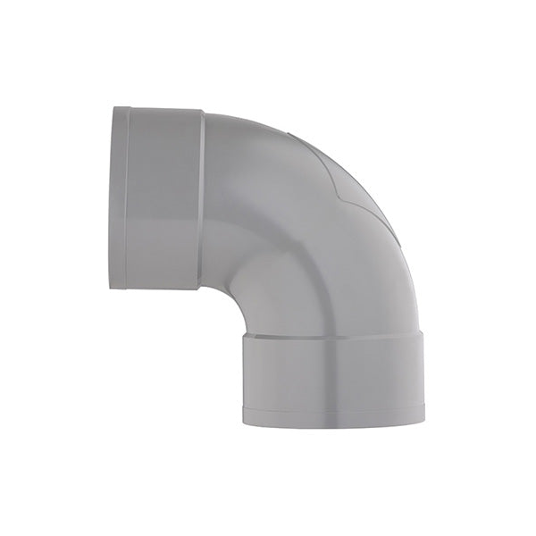 Coude PVC 87° femelle femelle Ø125
