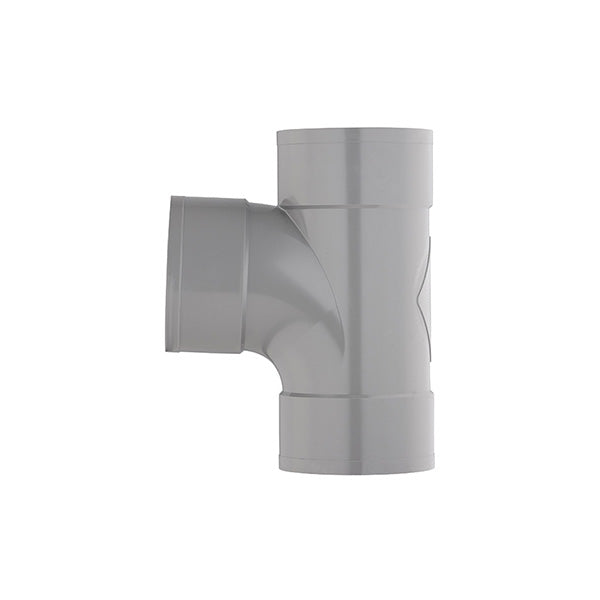 Té droit PVC 87° femelle femelle Ø100