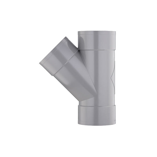 Culotte PVC 45° femelle femelle Ø125