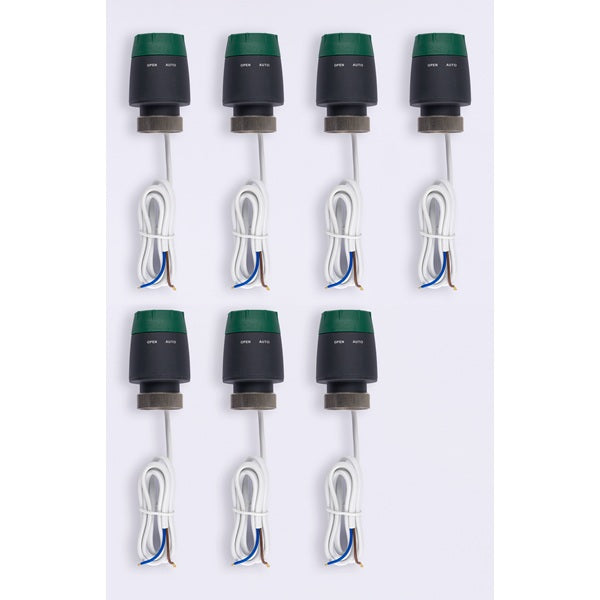 Kit boitier + servomoteurs pour collecteur plancher chauffant