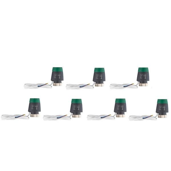 Kit boitier + servomoteurs pour collecteur plancher chauffant