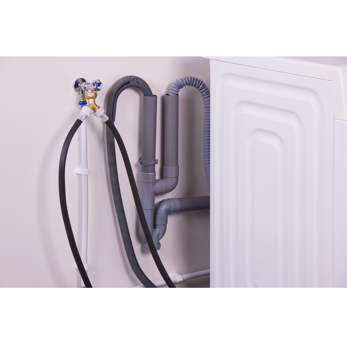 Siphon Double Machine à Laver installation