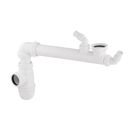 Tubulure gain de place sous évier