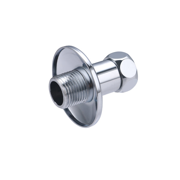 Paire de raccords sanitaires droits mâle - femelle 15x21