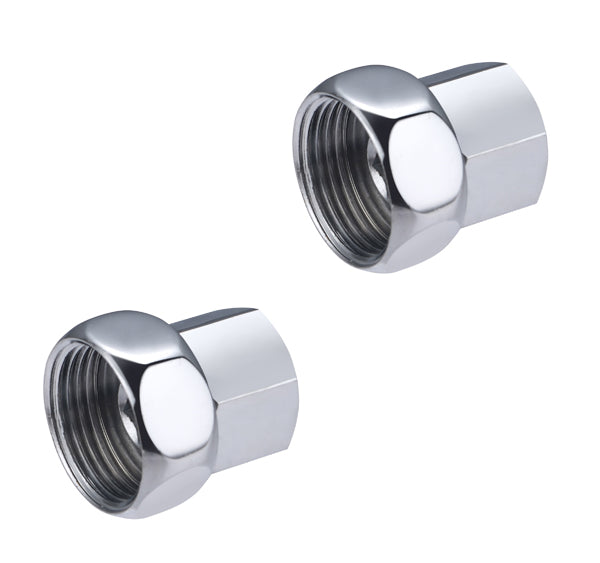 Paire de raccord sanitaire droit raccord fou écrou tournant