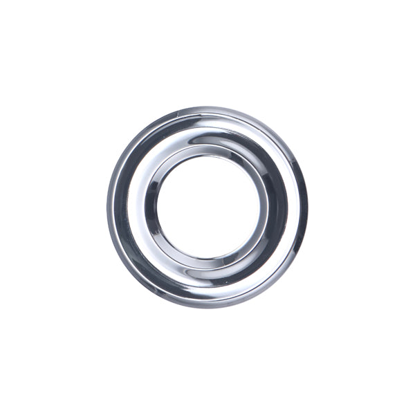 Paire de rosaces plates