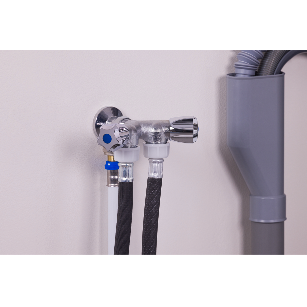 Robinet Double Y Machine à Laver installation