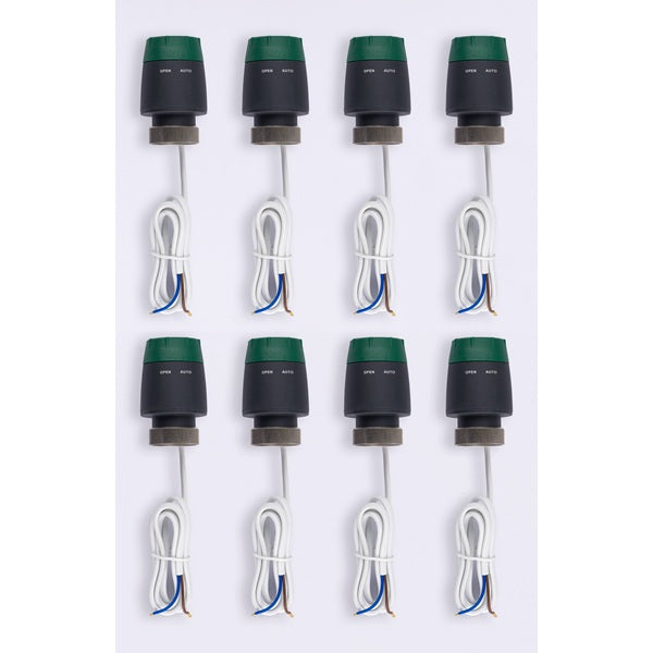 Kit boitier + servomoteurs pour collecteur plancher chauffant