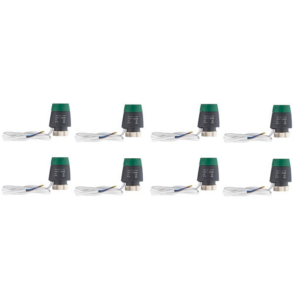 Kit boitier + servomoteurs pour collecteur plancher chauffant