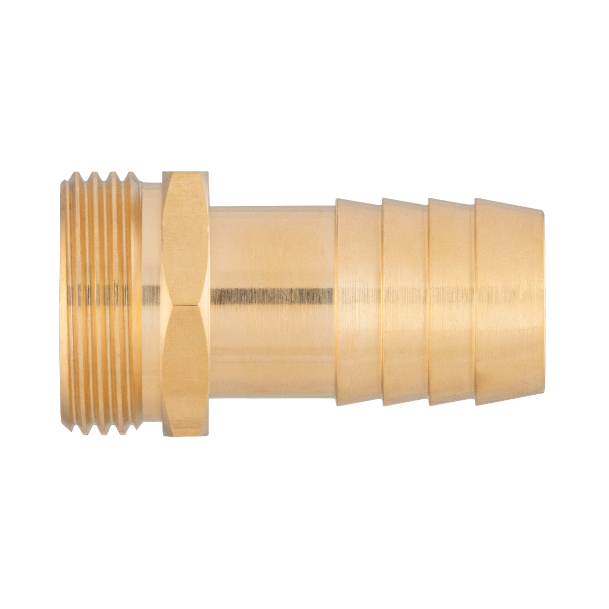 Raccord de pompe laiton mâle 3/4 (20x27) Ø19mm - mâle 3/4 (20x27)