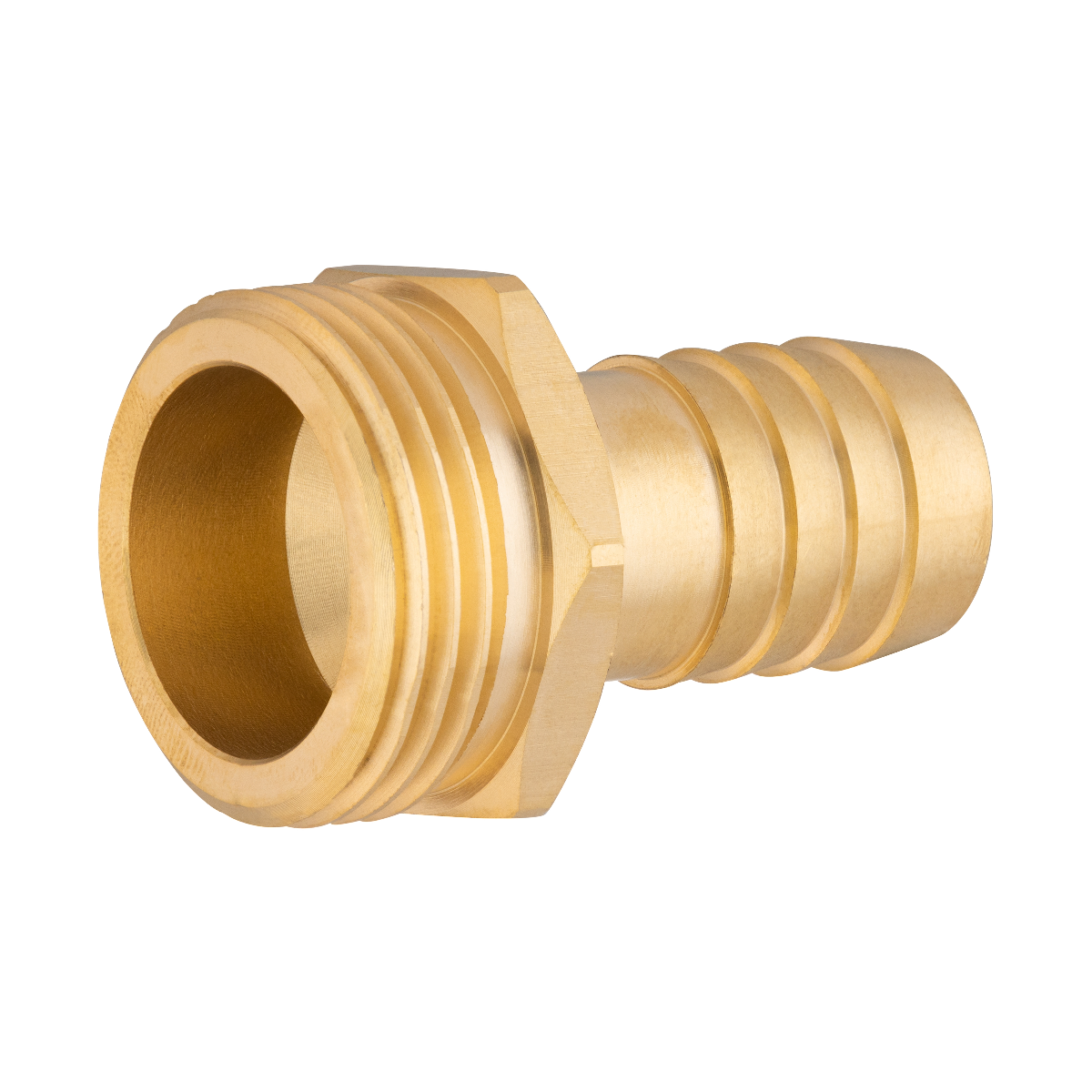 Raccord de pompe laiton mâle 1" (26x34) Ø19mm - mâle 1" (26x34)