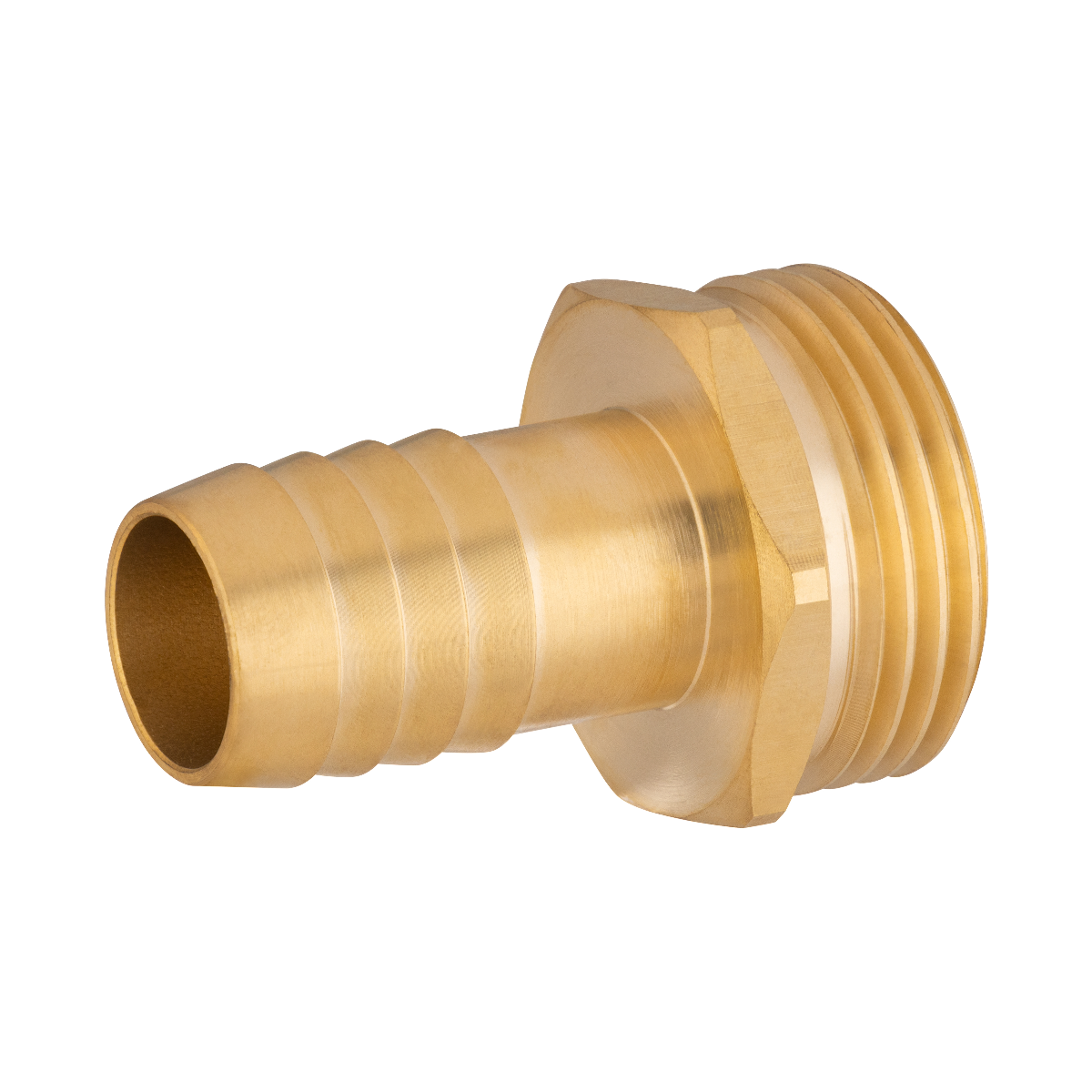 Raccord de pompe laiton mâle 1" (26x34) Ø19mm - mâle 1" (26x34)