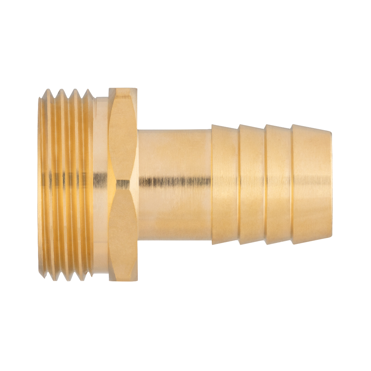 Raccord de pompe laiton mâle 1" (26x34) Ø19mm - mâle 1" (26x34)