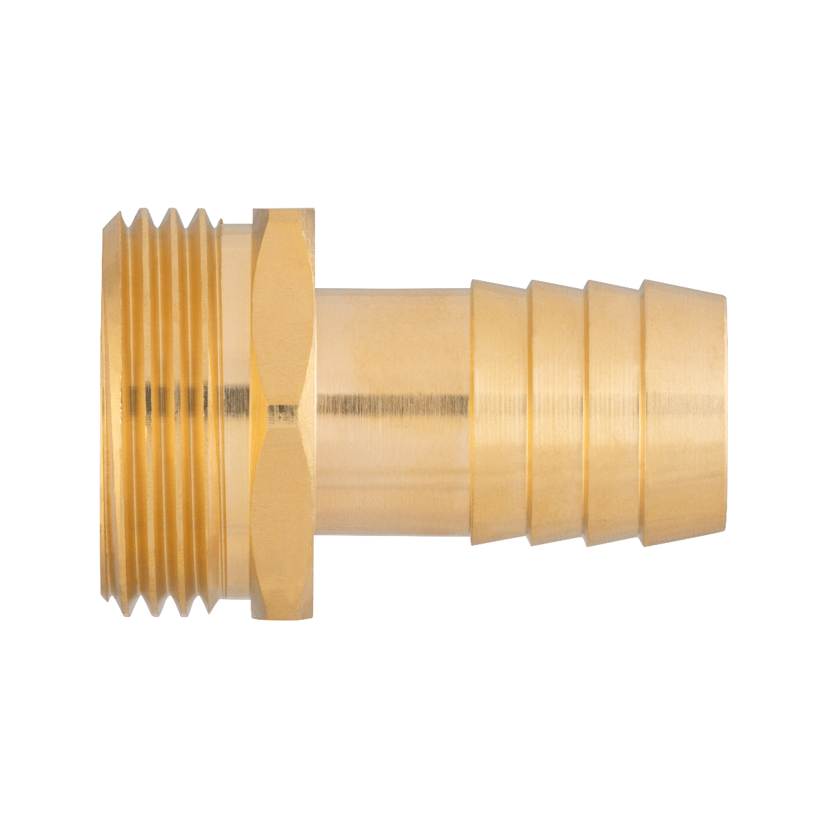 Raccord de pompe laiton mâle 1" (26x34) Ø20mm - mâle 1" (26x34)