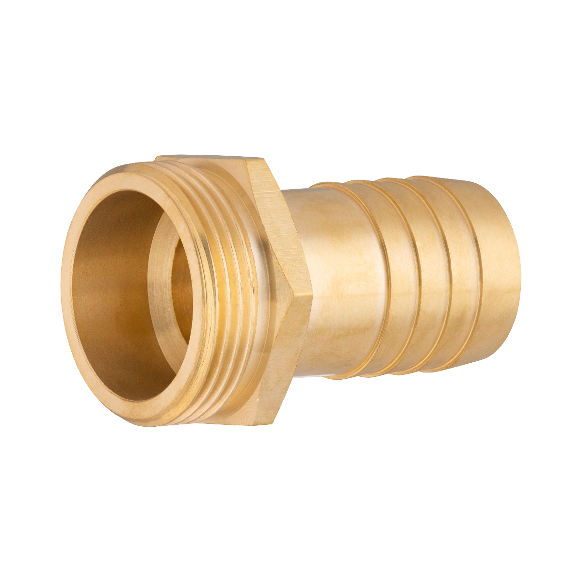 Raccord de pompe laiton mâle 1"1/4 (33x42) Ø30mm - mâle 1"1/4 (33x42)