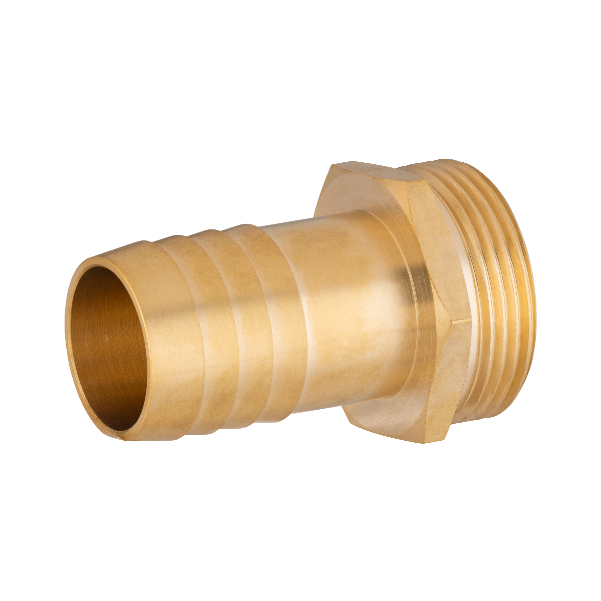 Raccord de pompe laiton mâle 1"1/4 (33x42) Ø30mm - mâle 1"1/4 (33x42)