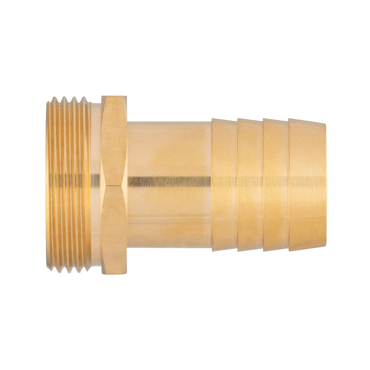 Raccord de pompe laiton mâle 1"1/4 (33x42) Ø30mm - mâle 1"1/4 (33x42)