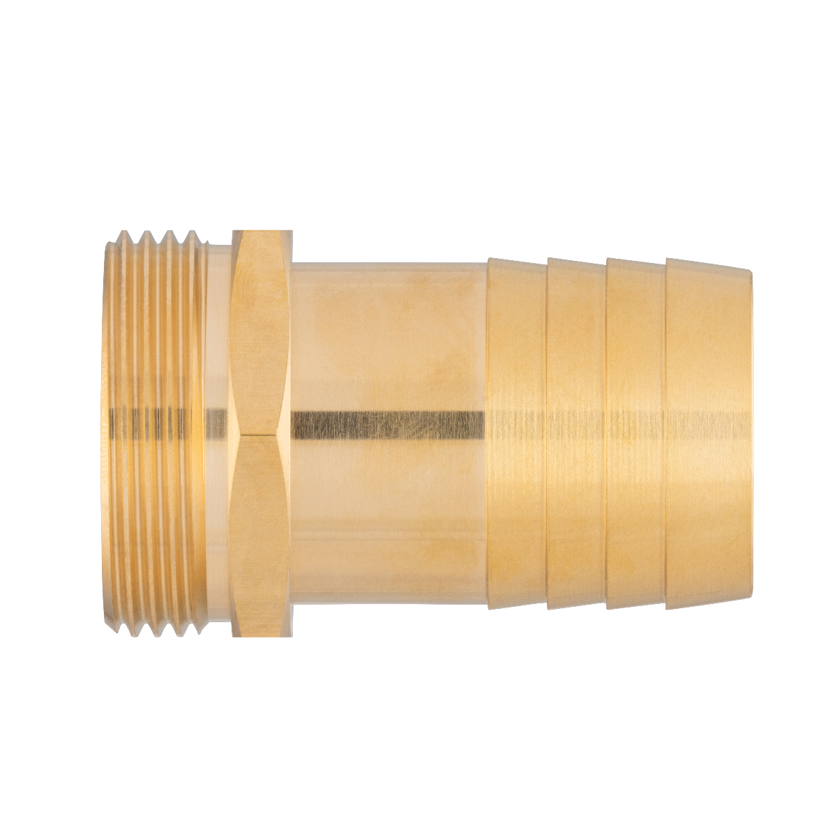 Raccord de pompe laiton mâle 1"1/4 (33x42) Ø35mm - mâle 1"1/4 (33x42)