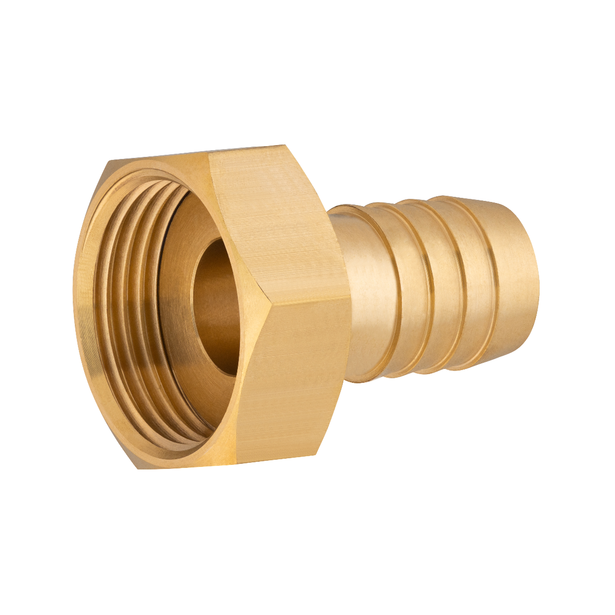 Raccord de pompe laiton femelle 1" (26x34) Ø19mm - femelle 1" (26x34)