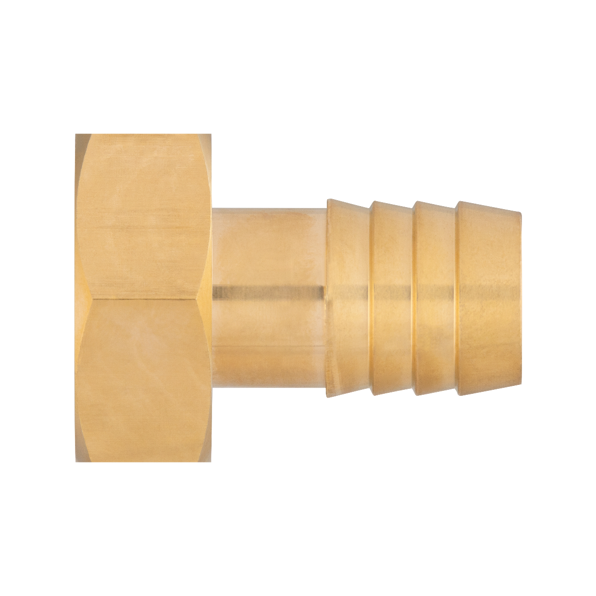 Raccord de pompe laiton femelle 1" (26x34) Ø19mm - femelle 1" (26x34)