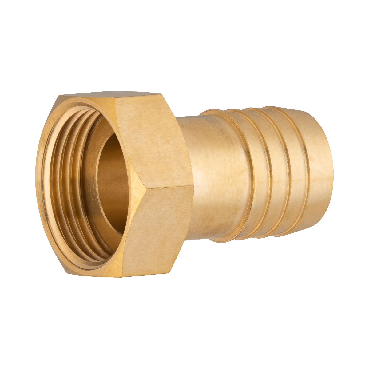 Raccord de pompe laiton femelle 1" (26x34) Ø25mm - femelle 1" (26x34)