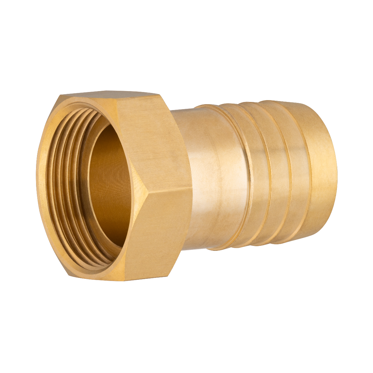 Raccord de pompe laiton femelle 1"1/4 (33x42) Ø35mm - femelle 1"1/4 (33x42)