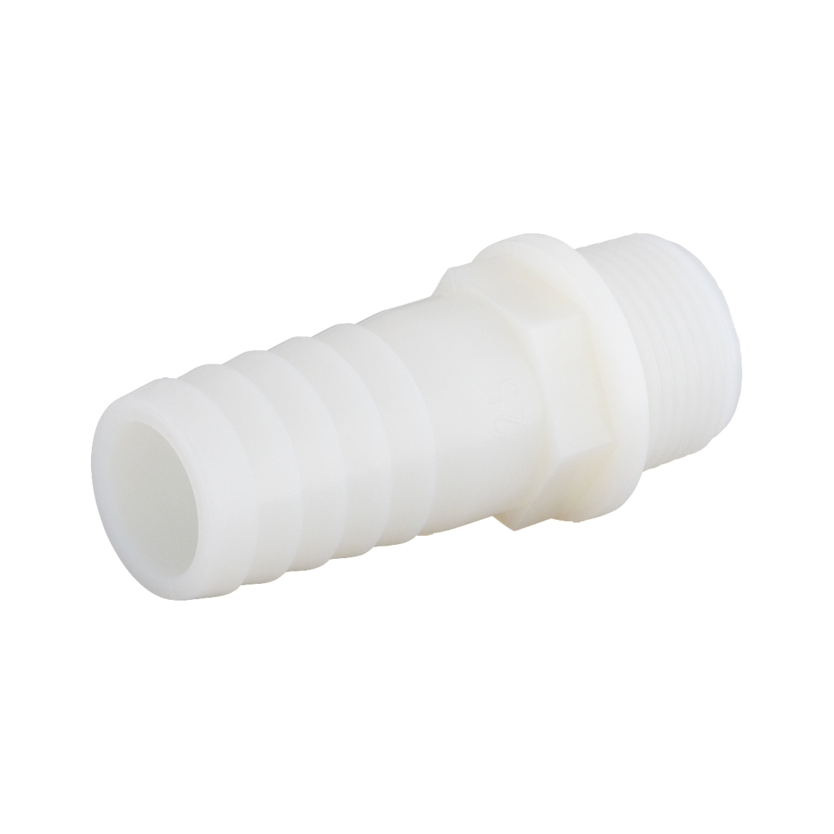 Raccord de pompe polyamide mâle 3/4 (20x27) Ø22mm - mâle 3/4 (20x27)