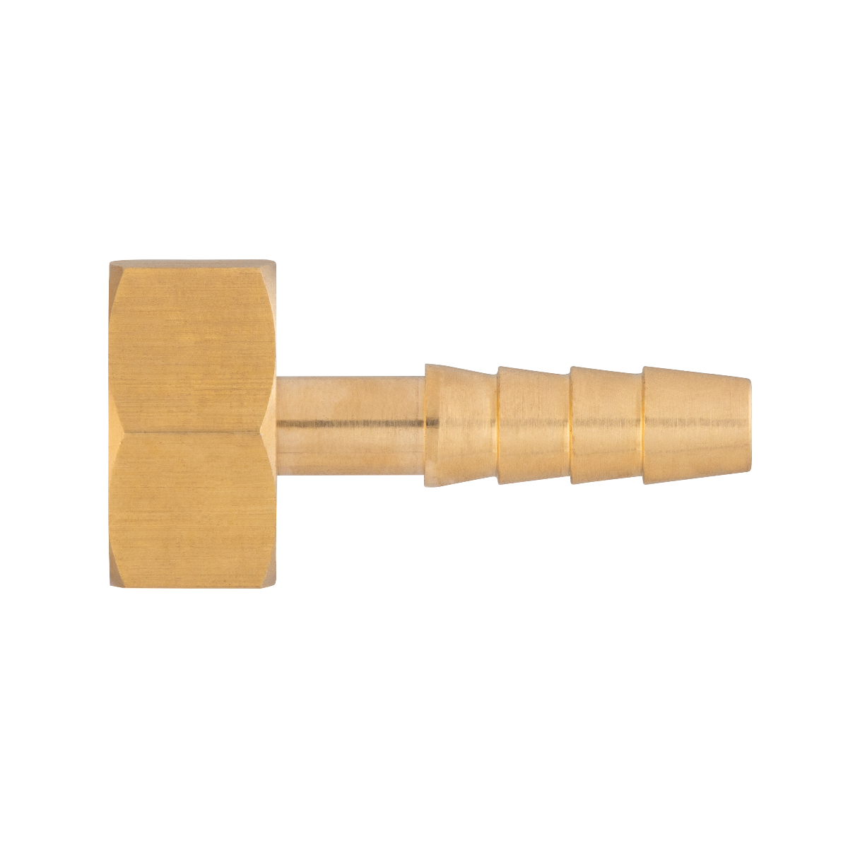 Raccord de pompe laiton femelle 3/8 (12x17) Ø6mm - femelle 3/8 (12x17)