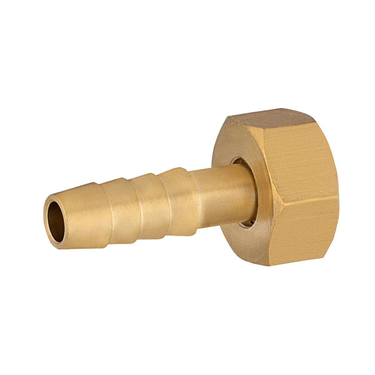 Raccord de pompe laiton femelle 3/8 (12x17) Ø8mm - femelle 3/8 (12x17)